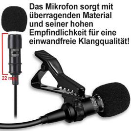 Krawatten Spy-Ansteckmikrofon