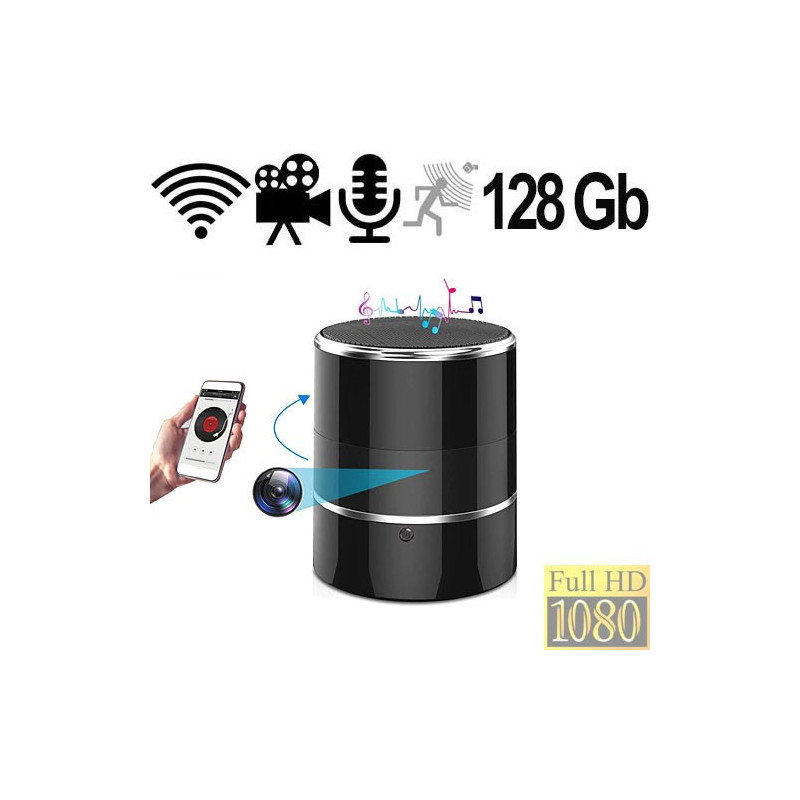 WIFI-IP-HD SpyCam getarnt im Bluetooth-Lautsprecher