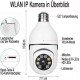 WIFI HD-SpyCam in Schwenk-LED-Lampe