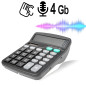 Spionage Voicerecorder im Tischrechner Spionage Voicerecorder im Tischrechner