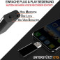 Micro USB-Voice-Recorder, 64GB bis 752 Std., VOX