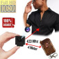 Mini-HD-SpyCam im Knopf-Objektiv, 128 Gb