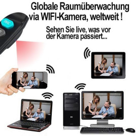 WIFI Full-HD SpyCam in Taschenrechner