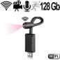 Hochflexible WiFi USB-Überwachungskamera, 128 Gb