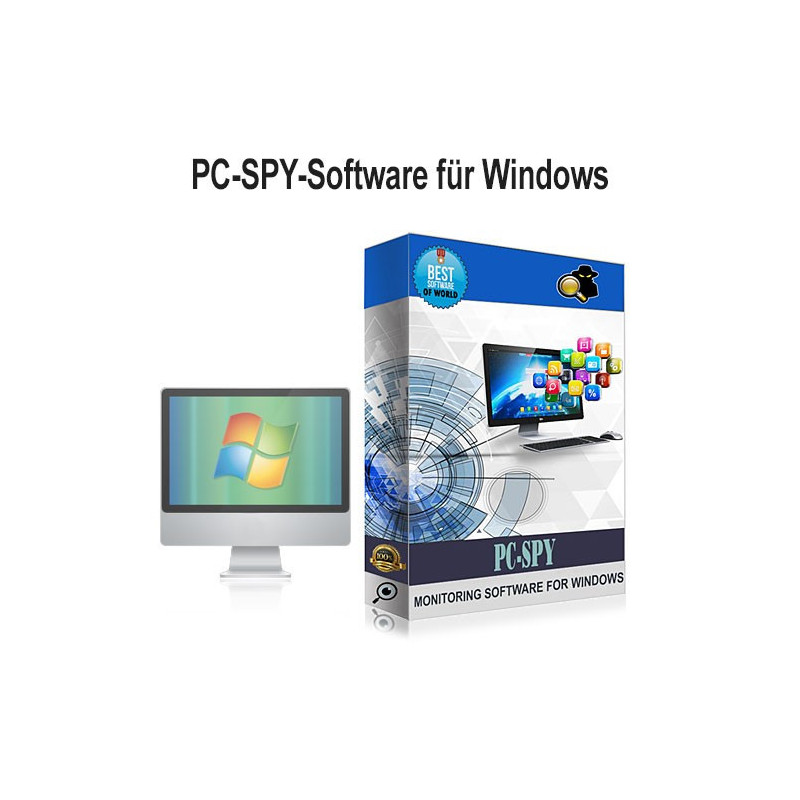PC-SPY (Win) Umfassende Computer-Spionagesoftware