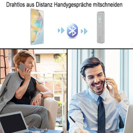 Drahtlos aus Distanz Handygespräche mitschneiden.
