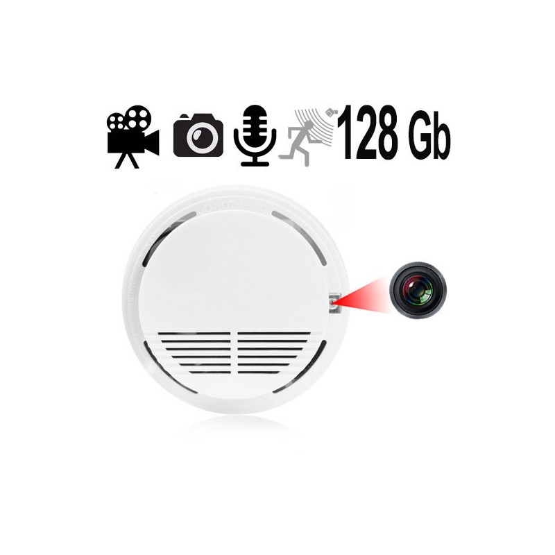 HD SpyCam im Rauchmelder