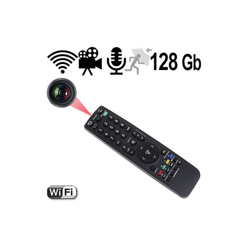 WIFI-HD SpyCam getarnt im Fernbedienung, 128 Gb WIFI-HD SpyCam getarnt im Fernbedienung, 128 Gb