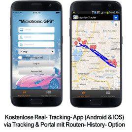 Fahrrad/ Bike GPS-Tracker-Peilsender: Fahrrad & Bike Ortung mit GPS-Tracker, weltweit.