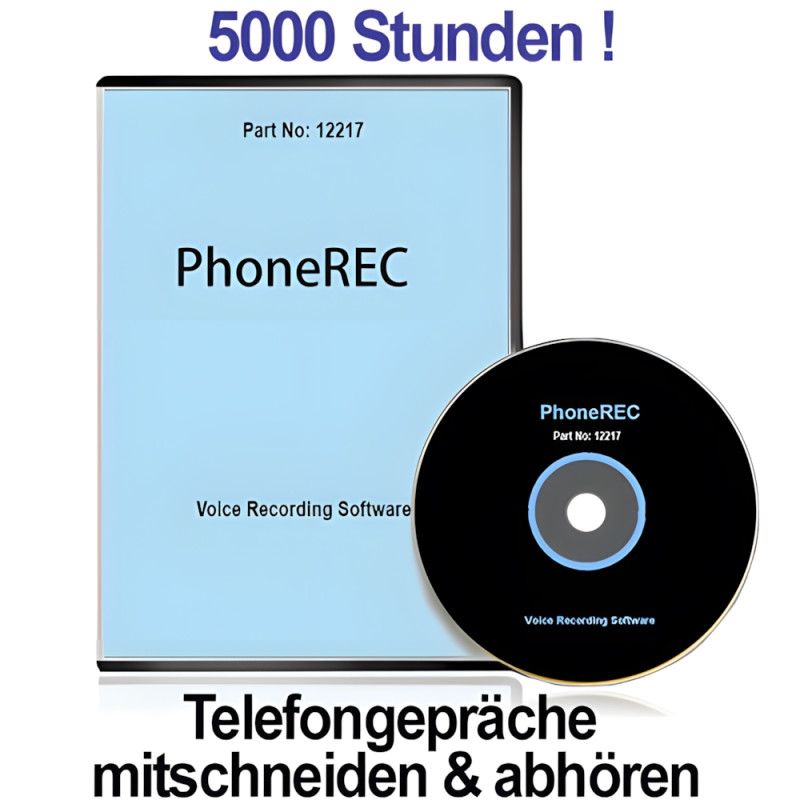 PHONEREC, Autom. PC-Telefonmitschnitt PHONEREC, Autom. PC-Telefonmitschnitt