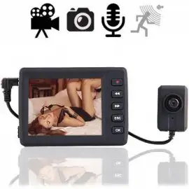 Knopfloch-Spionkamera mit Mini-DVR
