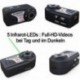 Full-HD Mini-SpyCam & IR-Nachtsicht, bis 32 GB, echtzeit Audio & Full HD Video Aufnahmen: Videodateien werden automatisch alle 5