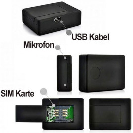 GSM-Abhörgerät- globale Audioüberwachung via Handy-Netz, weltweit !