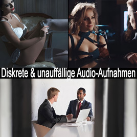 Gürtel Spy-Recorder, 16 GB. Die Audio-Wanze im Hosengürtel ist nicht erkennbar.