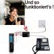 Festnetztelefon-Mitschnittadapter als Abhörgerät fürs Telefon