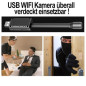 Hochflexible WiFi USB-Überwachungskamera, 128 Gb