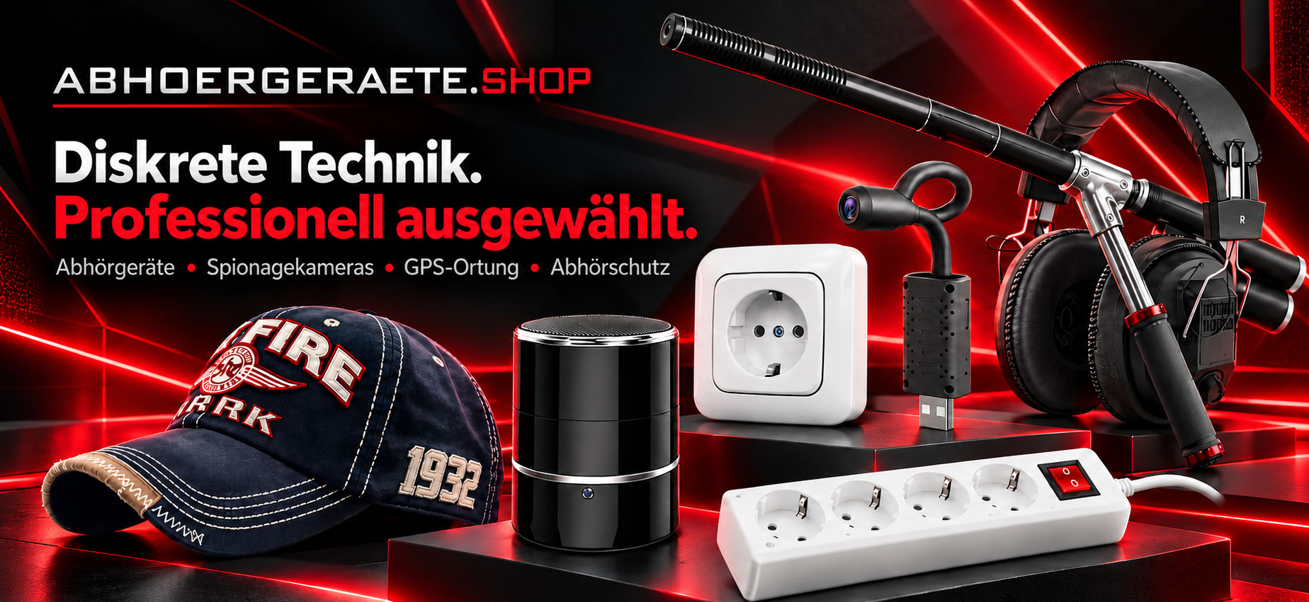 Abhörgeräte & Abhörtechnik – GSM, GPS & Videoüberwachung | SPYWORLD
